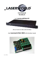 Предварительный просмотр 1 страницы Laserworld Net OEM User Manual