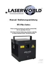 Laserworld Piko RGB 14 Manual preview