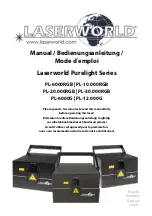 Laserworld PL-12.000G Manual предпросмотр