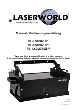 Предварительный просмотр 1 страницы Laserworld PL-3000RGBNL Manual