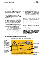 Предварительный просмотр 25 страницы Laserworld RTI Nano Series Manual