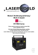 Laserworld RTI-Piko Series Manual preview