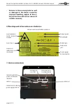 Preview for 6 page of Laserworld SwissLas Purelight PL-13.000RGB Pure Diode Manual