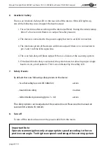 Preview for 8 page of Laserworld SwissLas Purelight PL-13.000RGB Pure Diode Manual