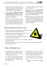 Preview for 12 page of Laserworld SwissLas Purelight PL-13.000RGB Pure Diode Manual