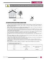 Предварительный просмотр 22 страницы LASIAN AUDAX 10 KW User And Installation Manual