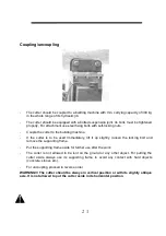 Preview for 21 page of Laski FZ 500 H Operating Instructions Manual