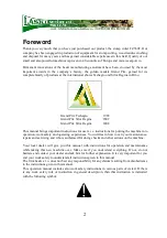 Preview for 2 page of Laski FZ560 T-M Operating Instructions Manual