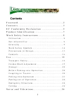 Preview for 3 page of Laski FZ560 T-M Operating Instructions Manual