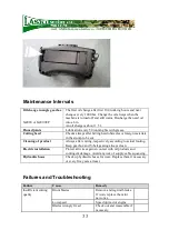 Предварительный просмотр 33 страницы Laski FZ560 T-M Operating Instructions Manual