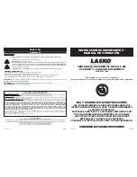 Предварительный просмотр 6 страницы Lasko 1889 User Manual