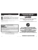 Предварительный просмотр 4 страницы Lasko 2004W Operation Manual