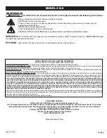 Предварительный просмотр 4 страницы Lasko 2138 Operating Manual