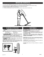 Предварительный просмотр 5 страницы Lasko 3138 Instructions Manual