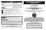 Предварительный просмотр 4 страницы Lasko 6435 Important Instructions & Operating Manual