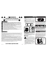 Предварительный просмотр 2 страницы Lasko 6462 Important Instructions & Operating Manual