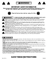 Предварительный просмотр 2 страницы Lasko A20100 Operating Manual