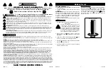 Preview for 2 page of Lasko AIR STIK T14100 Operating Manual