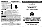 Предварительный просмотр 1 страницы Lasko CC24870 Operating Manual