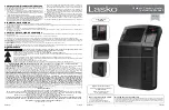 Предварительный просмотр 1 страницы Lasko CC24920 Instruction Manual