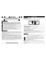 Предварительный просмотр 2 страницы Lasko CS27600 Important Instructions & Operating Manual