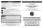 Preview for 1 page of Lasko CT30754 Operating Manual