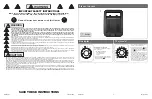 Предварительный просмотр 2 страницы Lasko CU12110C Instruction Manual