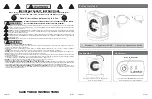 Предварительный просмотр 2 страницы Lasko D300 Instruction Manual