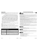 Preview for 3 page of Lasko HF11200 Use And Care Manual