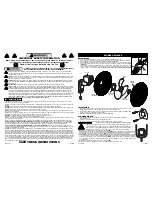 Preview for 2 page of Lasko M16950 Important Instructions & Operating Manual