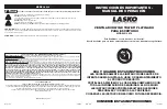 Preview for 4 page of Lasko PLATINUM DESKTOP WIND TOWER 4916 Important Instructions & Operating Manual