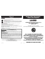 Предварительный просмотр 6 страницы Lasko S18601 User Manual