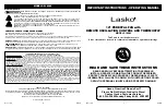 Lasko S18965 Operating Manual предпросмотр