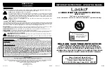 Preview for 1 page of Lasko S20610 Operating Manual