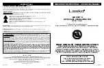 Предварительный просмотр 1 страницы Lasko T14401 Important Instructions & Operating Manual