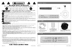 Preview for 2 page of Lasko T38400 Instruction Manual