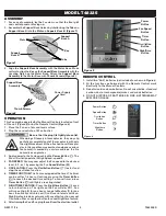 Preview for 3 page of Lasko ULTRA AIR T48335 Operating Manual