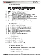 Предварительный просмотр 6 страницы Laskomex EC-2502 Manual