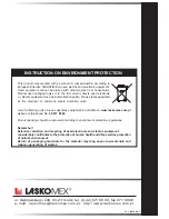 Preview for 8 page of Laskomex MVC-6650 Installation And Activation