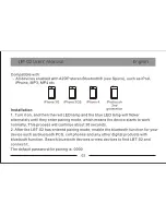 Preview for 3 page of lasmex LBT-02 User Manual