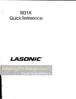 Preview for 2 page of Lasonic i-931X User Manual