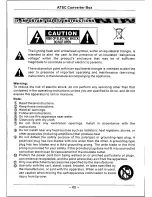 Предварительный просмотр 3 страницы Lasonic LTA-260 User Manual