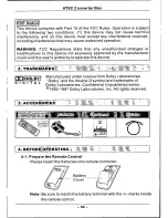 Предварительный просмотр 5 страницы Lasonic LTA-260 User Manual