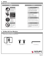 Preview for 4 page of Lassco Wizer Cornerounder CR-50XP User Manual