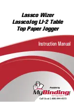 Lassco Wizer LasscoJog LJ-2 Instruction Manual предпросмотр