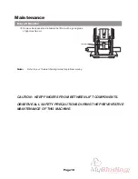 Preview for 12 page of Lassco Wizer Spinnit EBM-S User Manual