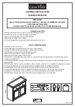 Lassic Casa Vida PANAMA SIDEBOARD Assembly Instructions Manual preview