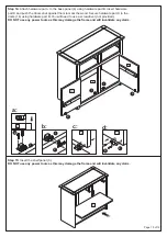 Preview for 10 page of Lassic Casa Vida PANAMA SIDEBOARD Assembly Instructions Manual