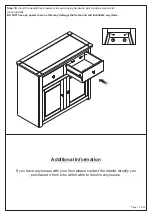 Preview for 12 page of Lassic Casa Vida PANAMA SIDEBOARD Assembly Instructions Manual