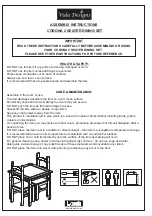 Lassic Vida Designs CORONA Assembly Instructions предпросмотр